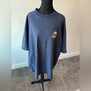 Navy Blue The Salty Dog Cafe Graphic Oversized T-Shirt Size XL